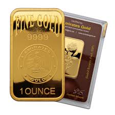 full range of emirates gold bullion bars