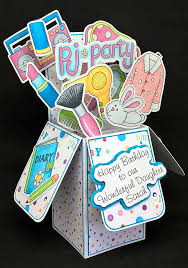 Run multiple lines of the glue runner on the right side of the card. Diy Pop Up Box Cards Kate Hadfield Designs