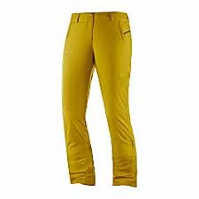 Salomon W Stormseason Pant Golden Palm