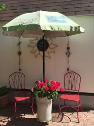 A Rolling Umbrella Stand Flower Planter Diy Outdoor Pinterest Hack First I The Bought Supp Diy Planters Outdoor Patio Umbrella Stand Large Patio Umbrellas