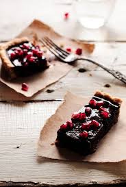 Pastry Affair Chocolate Pomegranate Tart Fresh Fruit Recipes Sweet Chocolate Recipes