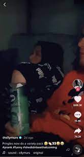 Olly Murs Stuck His Penis In A Pringles Can On Tiktok To Prank His Girlfriend Into Touching It And People Are Pissed