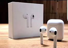 Apple Airpods With Wireless Charging Case Latest Model White In 2020 Bluetooth Earbuds Wireless Bluetooth Headphones Wireless Earbuds