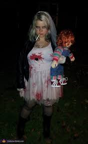 2 chucky bride tiffany bleeding heart fancy dress tattoo, halloween transfers 3348086655484 ebay#bleeding#heart#fancy. Homemade Bride Of Chucky Costume