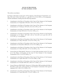 The daily list contains information about court business in the court of appeal. Https Curia Europa Eu Jcms Jcms Jo2 8224 Enreglement De Procedure Du Tribunal