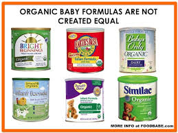 organic infant formula