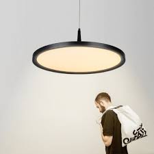 face plate led pendant lighting modern