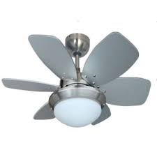 Spitfire Brushed Chrome 30 Inch Ceiling Fan With Light Ceiling Fan With Light Ceiling Fan Chrome