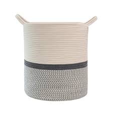 Maybe you would like to learn more about one of these? Buy Cotton Rope Basket Blanket Storage Bucket Basket With Long Handles Decorative Clothes Hamper Basket Extra Large Baskets For Pillows At Affordable Prices Free Shipping Real Reviews With Photos Joom