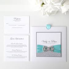 Tiffany Blue Wedding Invitations The Cinderella Collection Wallet Invitati Silver Wedding Invitations Handmade Wedding Invitations Blue Wedding Invitations