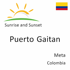 The colombian government has made 9th april national victims day, yet victims the chosen day is the anniversary of the assassination of jorge eliecer gaitan, a progressive presidential candidate. Sunrise And Sunset Times In Puerto Gaitan Meta Colombia