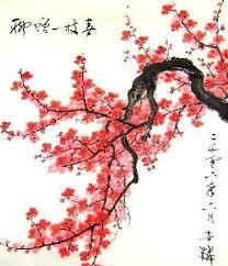 Cherry Blossoms For Back Peinture De Cerisiers En Fleur Peintures Asiatiques Les Arts