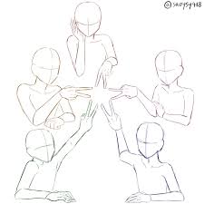 Maybe you would like to learn more about one of these? Friendship Drawing 3 People Poses Reference