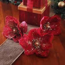 Maybe you would like to learn more about one of these? Glitzy Red Clip On Magnolia Set Of 3 Kirklands