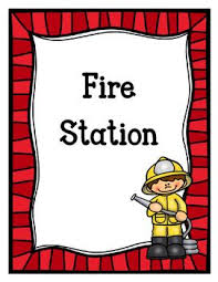 Black And White Fire Station Fire Station Dramatic Play Firefighter Dramatic Play Dramatic Play Dramatic Play Printables
