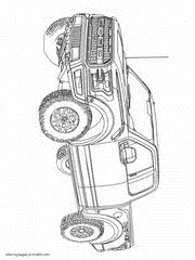 Shopping for a new midsize pickup truck that can offer you the power and capability needed to get the job done and take the road less traveled can. Pickup Truck Coloring Pages Free Printable Pictures 60