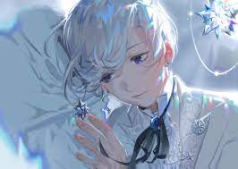 The anime is super funny. Anime Boys Grey Hair Wallpapers Wallpaper Cave