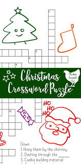 Smart, easy and fun crossword puzzles to get your day started with a smile. Printable Christmas Crossword Puzzle With Key