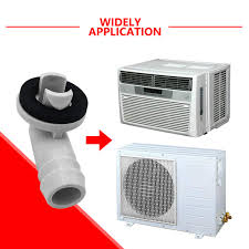 Many portable air conditioners use a bucket system, or have a sort of shallow pan underneath the unit that collects all of the condensate as it accumulates. Lbg Products 3 5 Inch Air Conditioner Drain Hose Elbow Connector For Window Air Conditioner Unit Or Mini Split Ac Units Hvac Blowers