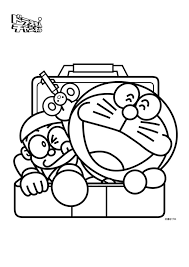 Cat and doraemon cartoon s18bf8. Doraemon Coloring Wallpaper Nobita And The Birth Of Doraemon Coloring Book Pdf 692x979 Wallpaper Teahub Io