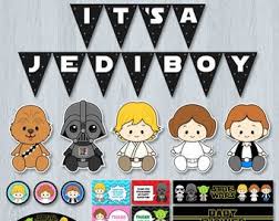 Star Wars Baby Shower Etsy