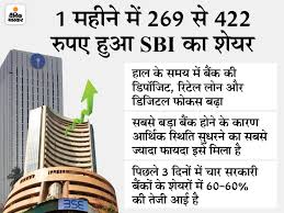 Yes that is partly true but sbi the banking entity too has good value. Sbi Share Price Today Update And State Bank Of India Total Market Capitalization M Cap Share Up 50 In 1 Month Close To Overtaking Kotak Mahindra In Market Cap News Unique