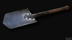 How do trench shovels work? Artstation Ww1 German Trench Shovel Joshua Schmitt