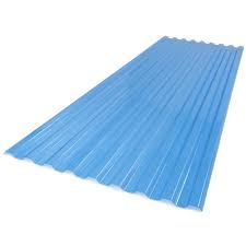 Click here to view our polycarbonate roofing forums and ask. Suntuf 26 In X 6 Ft Polycarbonate Roof Panel In Sky Blue 173522 The Home Depot