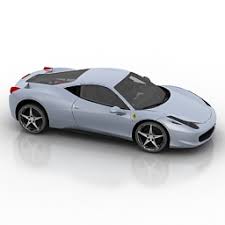This is 3d model of a ferrari laferrari, modelled in solidworks using only surfacing tools. Car Ferrari 458 Italia N020511 3d Model 3ds For Exterior 3d Visualization Land Transport