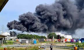 Where was the explosion in leverkusen , germany? Dzzawetnezjram