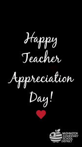 Teacher appreciation week is celebrated in the first full week of may, from may 2 through may 8 in 2021, and is when teachers get the extra credit they deserve. Washington Elementary School District Teacher Appreciation Day 2020 Facebook