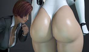 Девушка киборг трется попой о член в 3д порно от первого лица