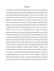 Most model un conferences require delegates to submit a position paper, an essay covering a country's perspective on the assigned topics of a conference. 426433867 The Cavite Mutiny Position Paper Docx Introduction Studying History Is Important Because It Allows Us To Understand Our Past Which In Turn Course Hero