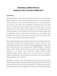 Check spelling or type a new query. Proposal Gowes Wisata