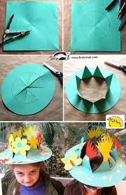 English Is Funtastic Easy Easter Bonnets Crafts Spring Crafts Spring Diy