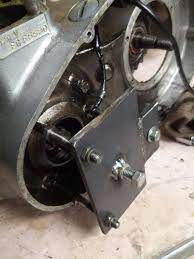 Motorcycle Crankcase Splitter By Mt666tm Homemade Motorcycle Crankcase Splitter Fabricated From Steel Plate 4 Bolts Homemade Motorcycle Motorcycle Homemade