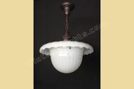 Vintage Milk Glass Light Antique Kitchen Lighting Fixture