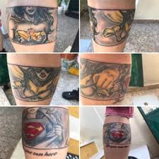 We offer some of the best tattooing and body piercing on the east coast. Wonder Woman Batgirl And Supergirl Join Forces In This Tattoo Nerdist