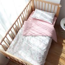 Pure linen bedding has never been so popular. Baby Baby Linen Crib Bedding Set 3pc Fitted Sheet Duvet Cover Pillowcase Nursery Luxclusif Com