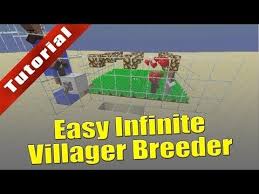 Minecraft 1 8 Tutorial Easy Infinite Villager Breeder Minecraft Tutorial Minecraft Minecraft Survival