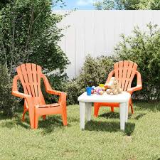 Lot de 2 Chaises de jardin pour enfants - Chaises d ...