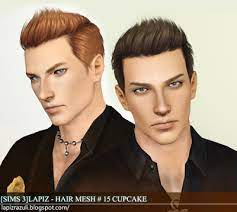 Better Cas In Sims 4 And Better Hairstyles For Guys Sims Hair Sims 4 Hair Male Sims