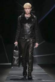Frankie Morello Fall Winter 2017 Milan Fashion Week London Fashion Week Mens Men S Leather Jacket Menswear