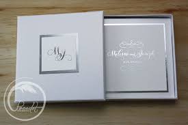 Black And Silver Wedding Invitations Black 038 White 038 Silver Foil Hardcover Boxed Wedding Invitation Box Wedding Invitations Silver Wedding Invitations Wedding Invitations