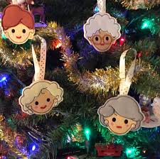 Get your pretty princess ready for the holiday fetes in classic christmas colors: 9 Best Golden Girls Ornaments For Your Christmas Tree Decor