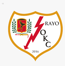 A flame, as produced when something is on fire. Rayo Vallecano Logo Png Transparent Png Kindpng