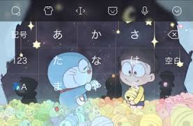 simeji skin home doraemon character fictional characters