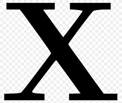 With the worksheets on the pages below, children will practice printing and recognizing letters. Letter X Alphabet Clip Art Png 800x691px Letter Alphabet Area Ascender Black Download Free