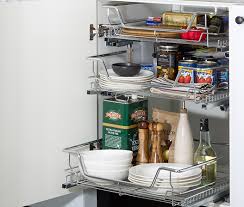 Buy pull out pantry shelves from bunnings. 600mm Pullout Basket Soft Close Kaboodle Kitchen