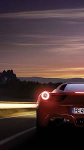 Ferrari 458 Italia Rear Photo Smartphone Wallpaper And Lockscreen Hd Check More At Ferrari 458 Italia Car Wallpapers Ferrari 458